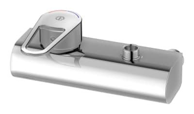 Duschblandare Nya Nautic - ettgrepp med uppåtgående duschanslutning 160 c-c