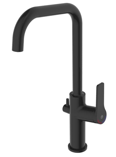 Köksblandare Epic - Hög pip Matt svart med diskmaskinsavstängning